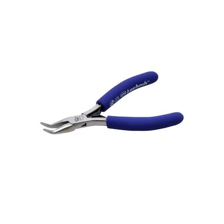 Aven Aven 10309 Smooth Jaws Bent Nose Pliers - 4.5 Inch 10309